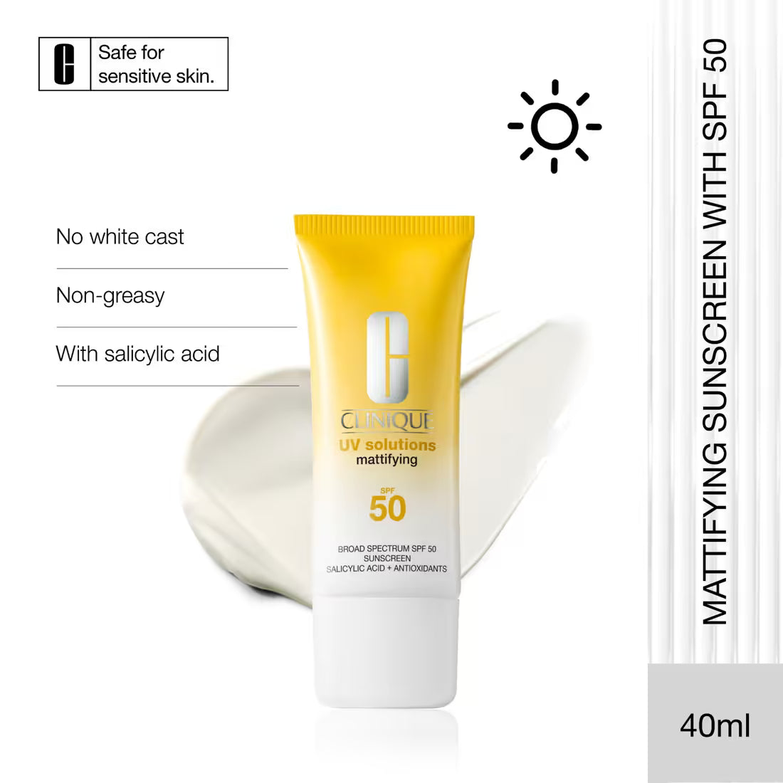 UV Solutions Mattifying Sunscreen SPF 50