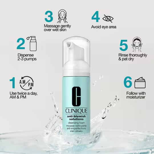 Anti-Blemish Solutions Cleansing Foam