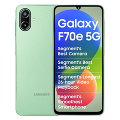 Samsung Galaxy F70e 5G (Spotlight Blue, 128 GB)