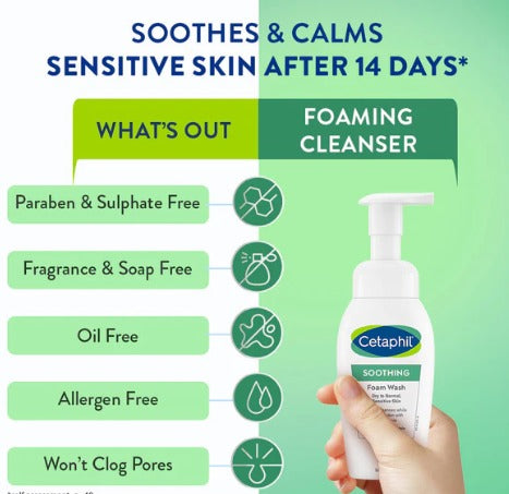 Cetaphil Soothing Foam Wash