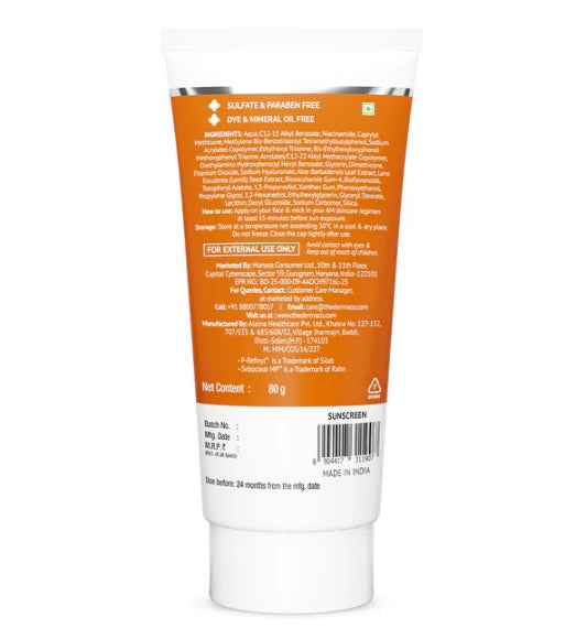 Pore Minimizing Sunscreen Gel