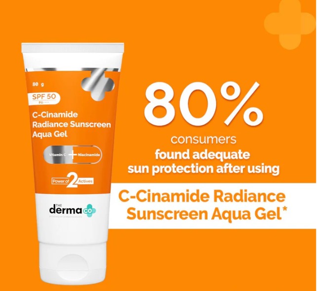 C-Cinamide Radiance Sunscreen Aqua Gel