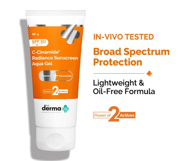C-Cinamide Radiance Sunscreen Aqua Gel