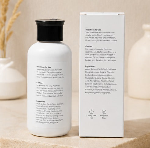 Alpha Lipoic + Glycolic 7% Cleanser