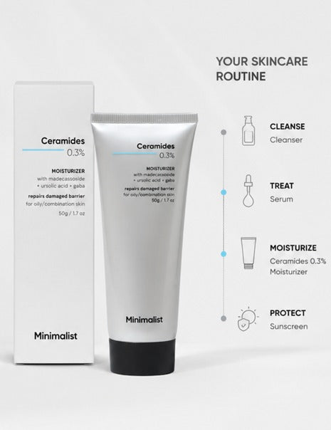 Ceramides 0.3% + Madecassoside Moisturizer