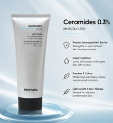 Ceramides 0.3% + Madecassoside Moisturizer