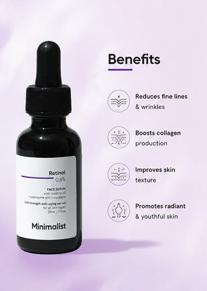 Retinol 0.6% Face Serum