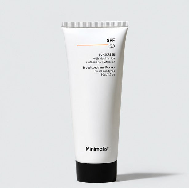 Minimalist SPF 50 Sunscreen