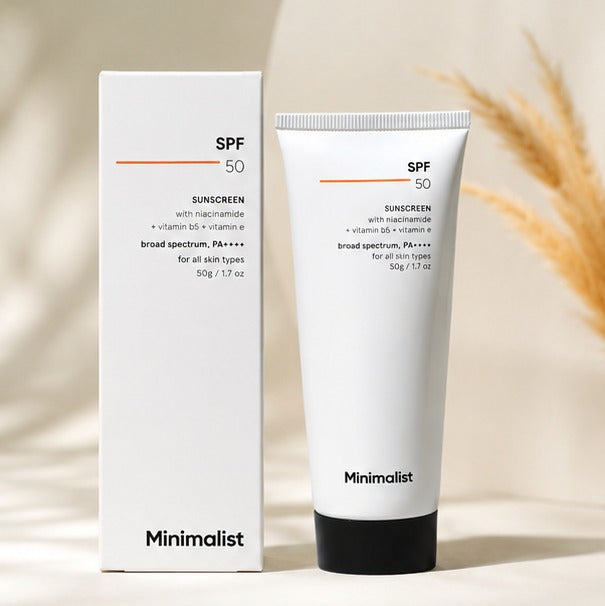 Minimalist SPF 50 Sunscreen
