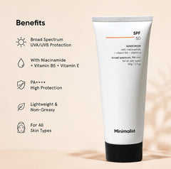 Minimalist SPF 50 Sunscreen