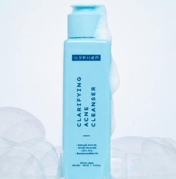 Clarifying acne cleanser