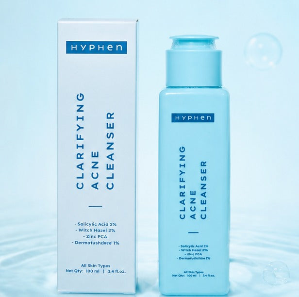 Clarifying acne cleanser