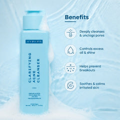Clarifying acne cleanser