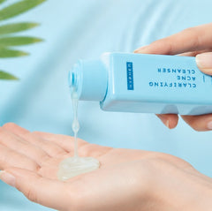 Clarifying acne cleanser
