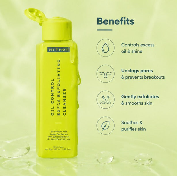 Oil control & exfoliating cleanser