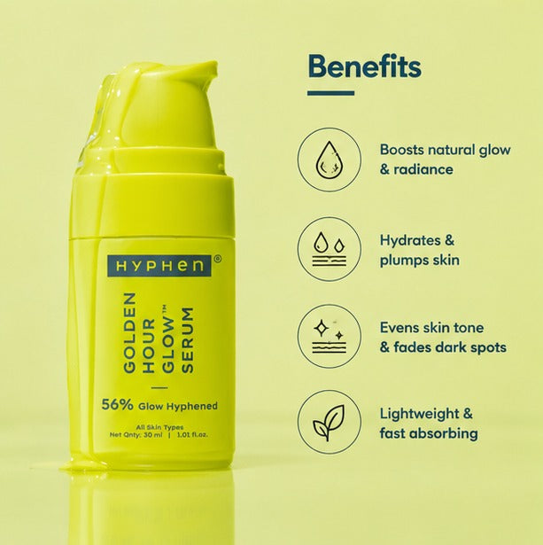 Golden hour glow serum