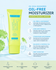 2% cica exosomes oil-free moisturizer