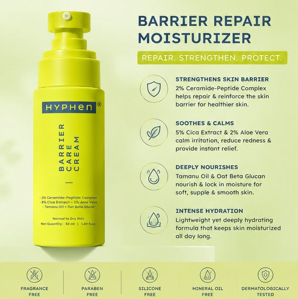Barrier repair moisturizer