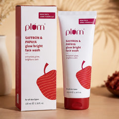 Saffron & Papaya Glow Bright Face Wash