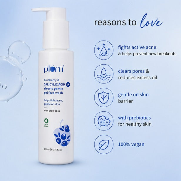 1% Salicylic Acid Clearly Gentle Gel Face Wash