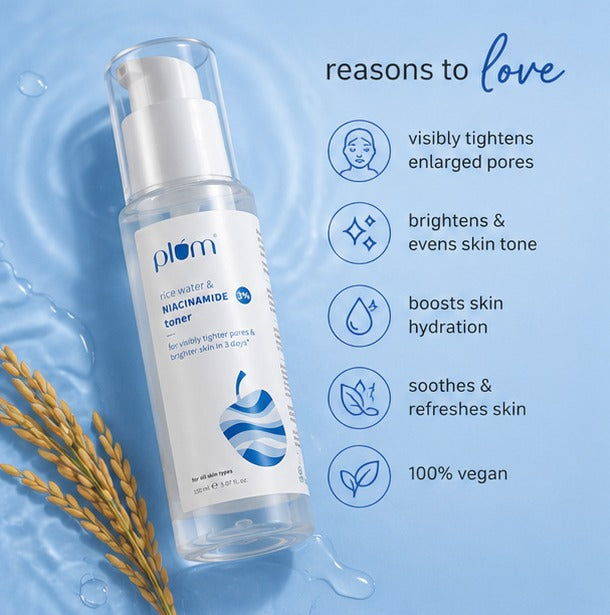 3% Niacinamide & Rice Water Toner