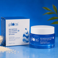2% Niacinamide & Rice Water Brightening Gel Moisturizer