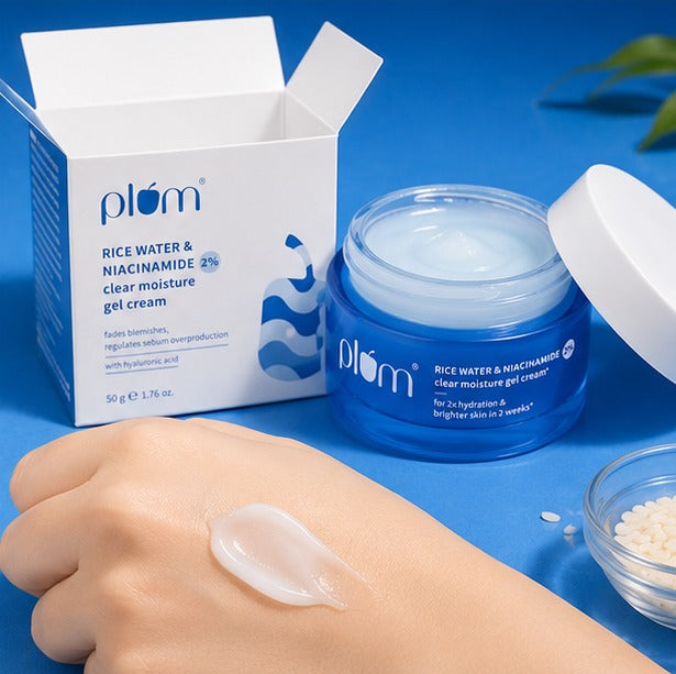 2% Niacinamide & Rice Water Brightening Gel Moisturizer