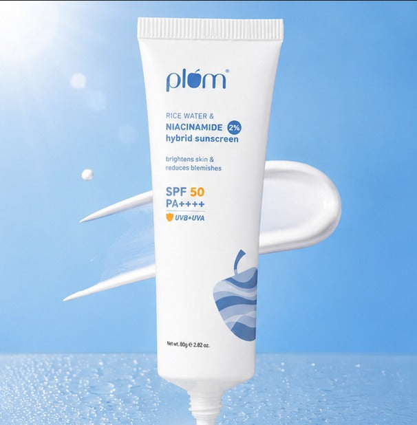 2% Niacinamide & Rice Water SPF 50 PA++++ Hybrid Sunscreen