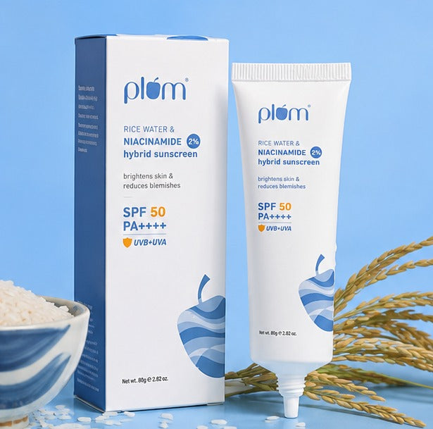 2% Niacinamide & Rice Water SPF 50 PA++++ Hybrid Sunscreen