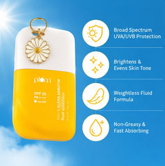 Yuzu & Alpha Arbutin Weightless Fluid Sunscreen