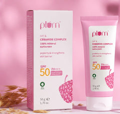 Plum Oat & Ceramide Complex 100% Mineral Sunscreen