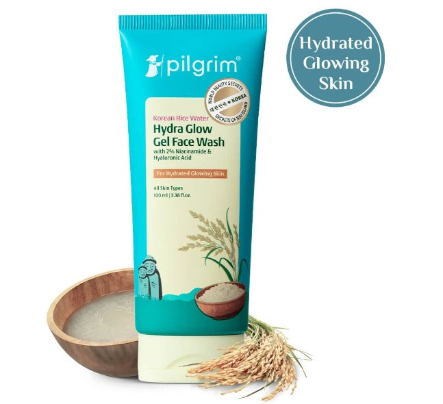 Korean Rice Water Hydra Glow Gel Face Wash