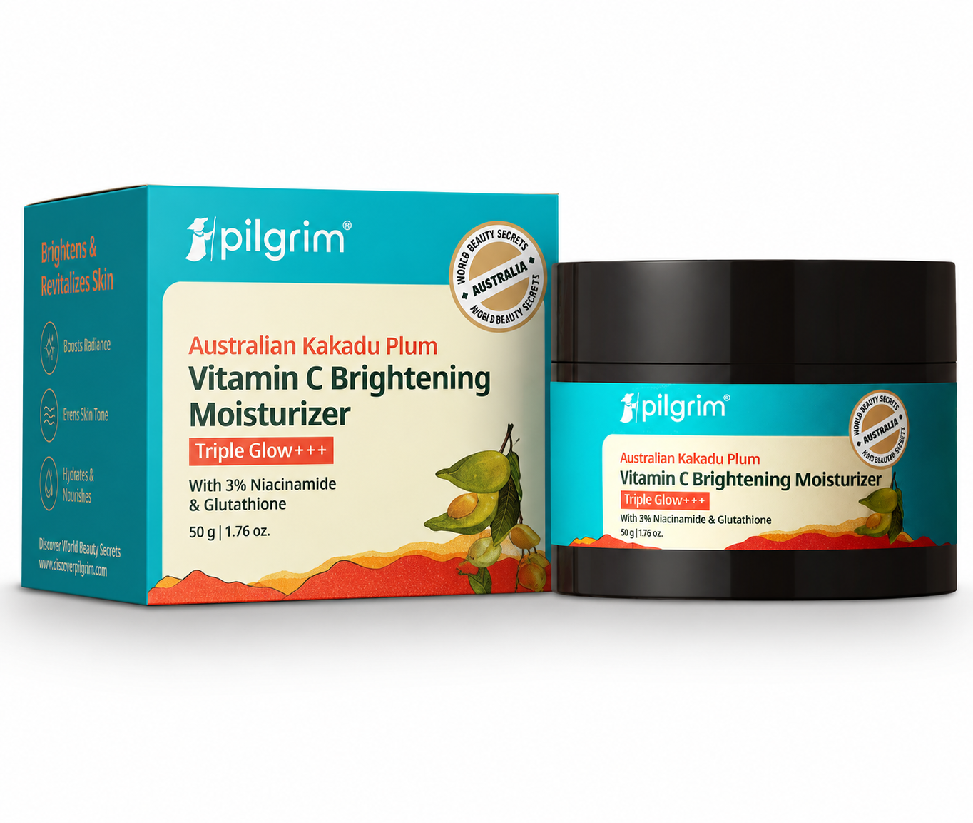 Australian Kakadu Plum Vitamin C Brightening Moisturizer