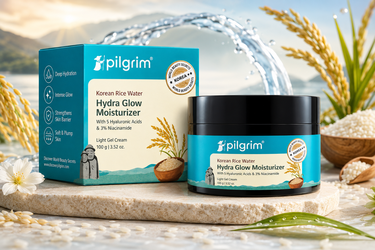 Korean Rice Water Hydra Glow Moisturizer