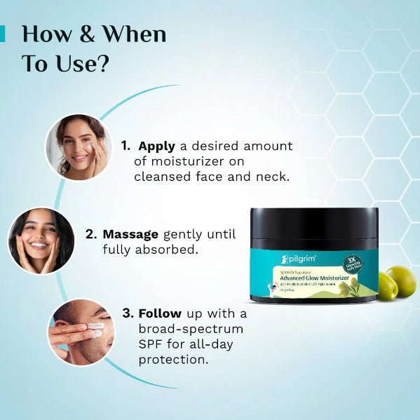 Spanish Squalane Advanced Glow Moisturizer