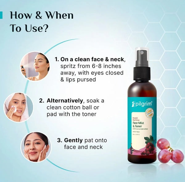 Red Vine Face Mist & Toner