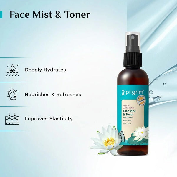 White Lotus Natural Face Mist & Toner
