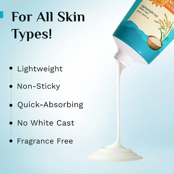 5% Niacinamide Hydra Glow Gel Sunscreen SPF 50+