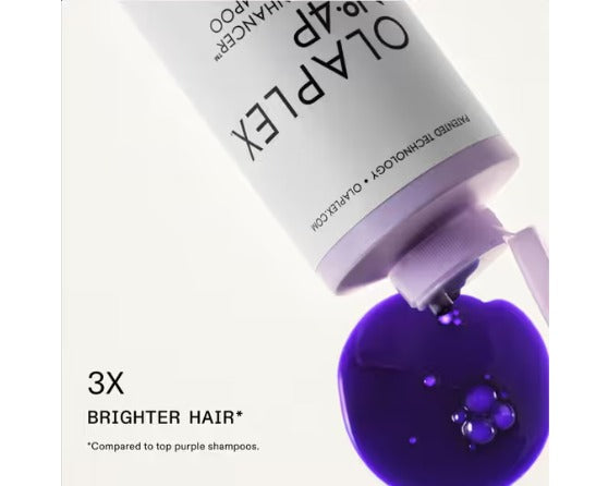 Olaplex No.4P Blonde Enhancer Toning Shampoo