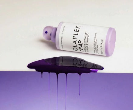 Olaplex No.4P Blonde Enhancer Toning Shampoo