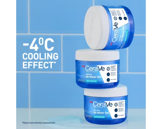 CeraVe HA Water Gel Face Moisturizer With Hyaluronic Acid & Ceramides