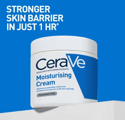 CeraVe Moisturizer Cream For Dry Skin & Barrier Repair
