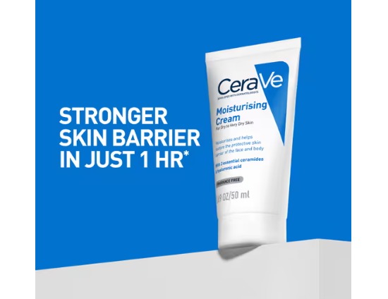 CeraVe Moisturizer Cream For Dry Skin & Barrier Repair