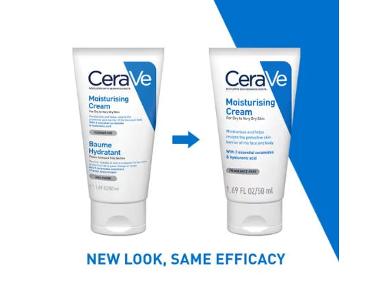 CeraVe Moisturizer Cream For Dry Skin & Barrier Repair