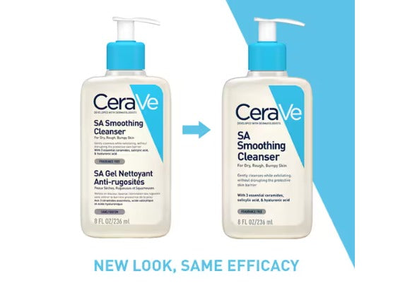 CeraVe SA Smoothing Cleanser For Dry Skin