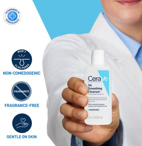 CeraVe SA Smoothing Cleanser For Dry Skin