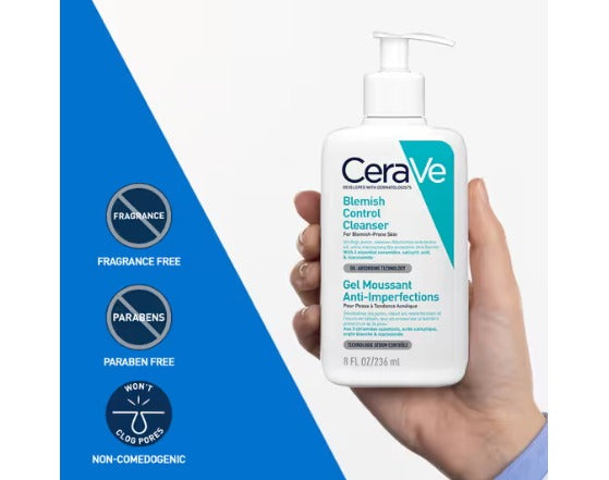 CeraVe Blemish Control Cleanser with 2% Salicylic Acid