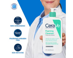 CeraVe Foaming Cleanser Face Wash For Oily Skin