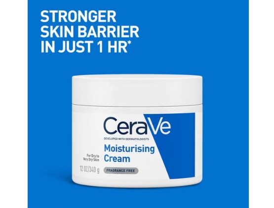 CeraVe Moisturizer Cream For Dry Skin & Barrier Repair