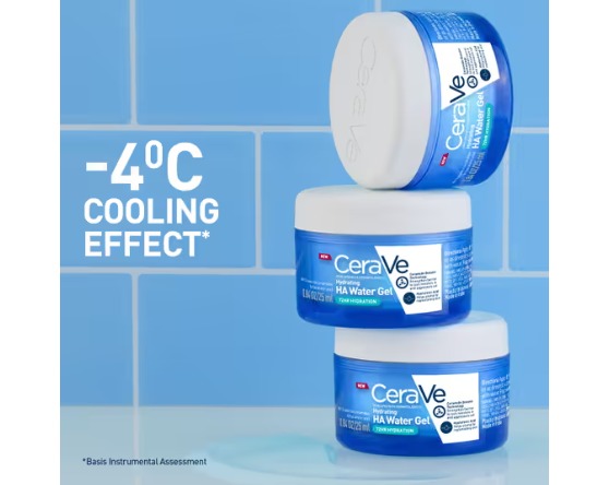 CeraVe HA Water Gel Face Moisturizer With Hyaluronic Acid & Ceramides